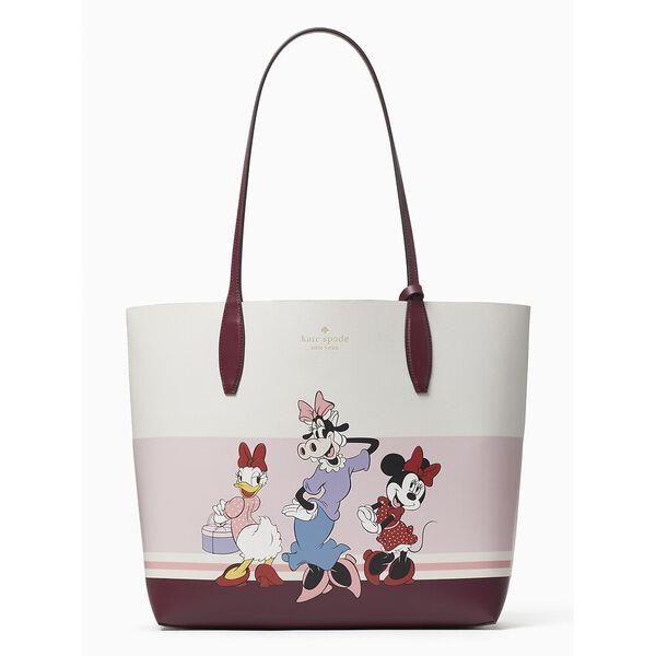 Kate Spade X Disney Clarabelle Friends Reversible Large Tote Bag Minnie Daisy