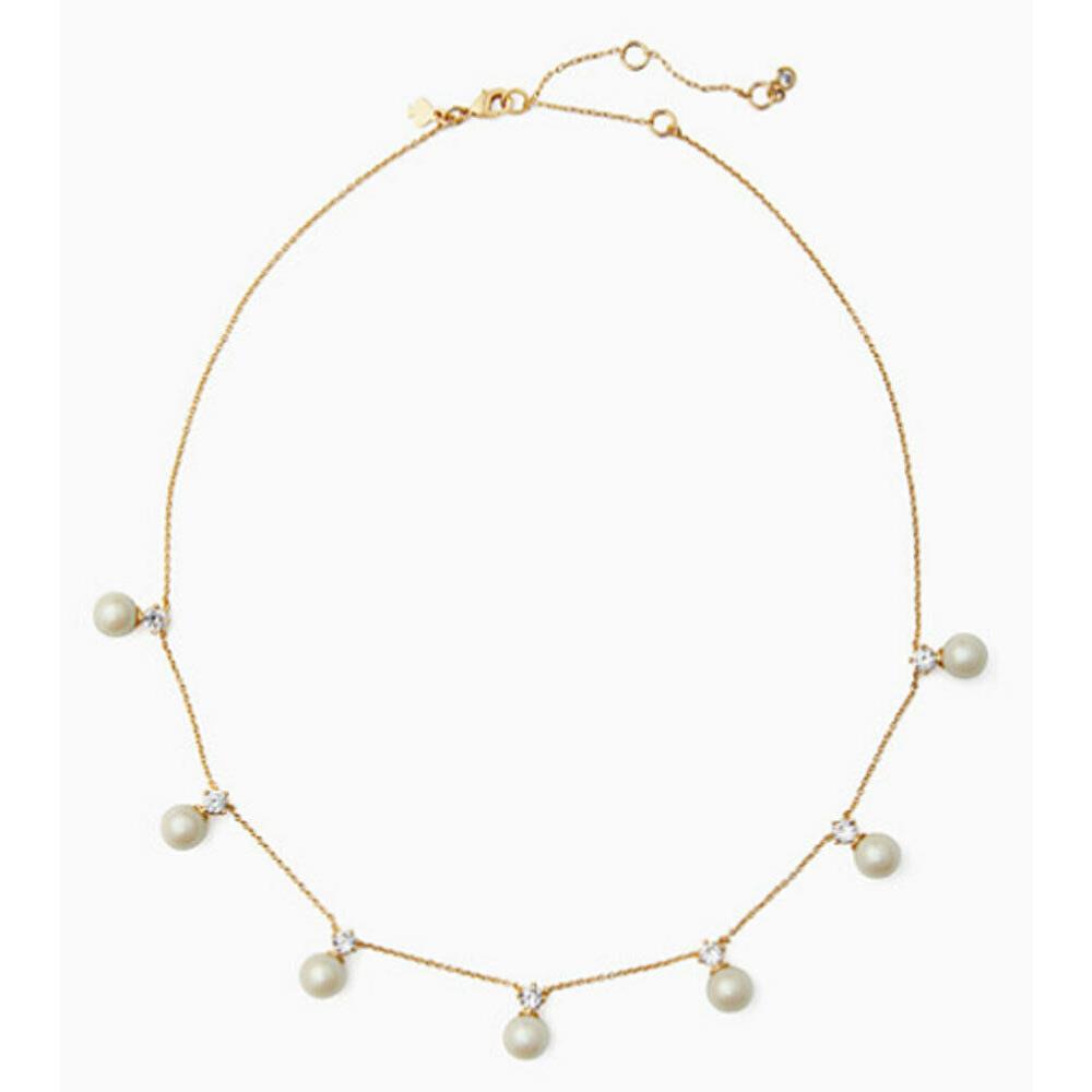 Kate Spade York Pearls of Wisdom Short Scatter Necklace