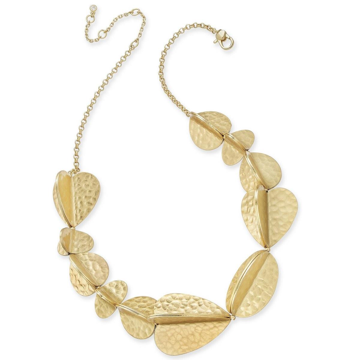 Kate Spade York Gold-tone Petal Collar Necklace 16 + 3 Extender