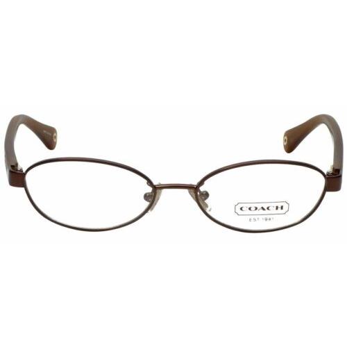 Coach Designer Reading Glasses HC5032-9076-52 in Satin Brown 52mm