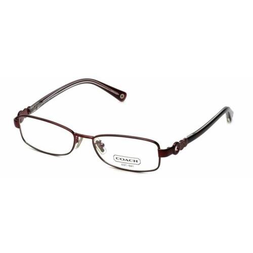 Coach Womens Designer Reading Glasses `sande` HC5005 in Burgundy 9037 51mm