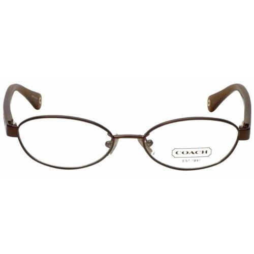 Coach Designer Reading Glasses HC5032-9076-50 in Satin Brown 50mm