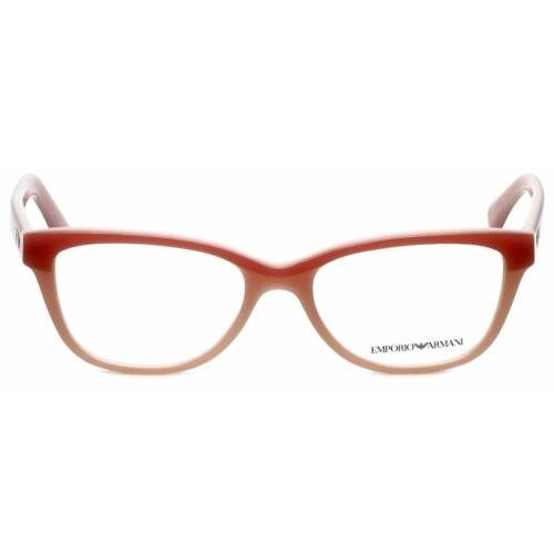 Emporio Armani Designer Reading Glasses EA3015-5110 in Pink 53mm