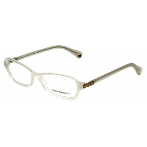 Emporio Armani Designer Reading Glasses EA3009-5082 in Opal 52mm