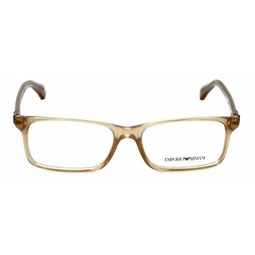 Emporio Armani Designer Reading Glasses EA3005-5084 in Opal Brown Pearl 53mm
