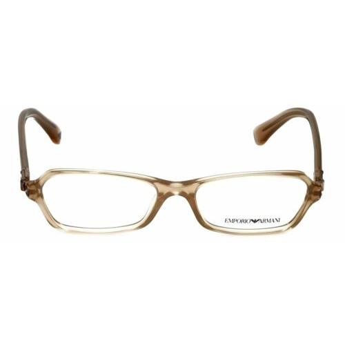 Emporio Armani Designer Reading Glasses EA3009-5084-52 in Brown Pearl 52mm
