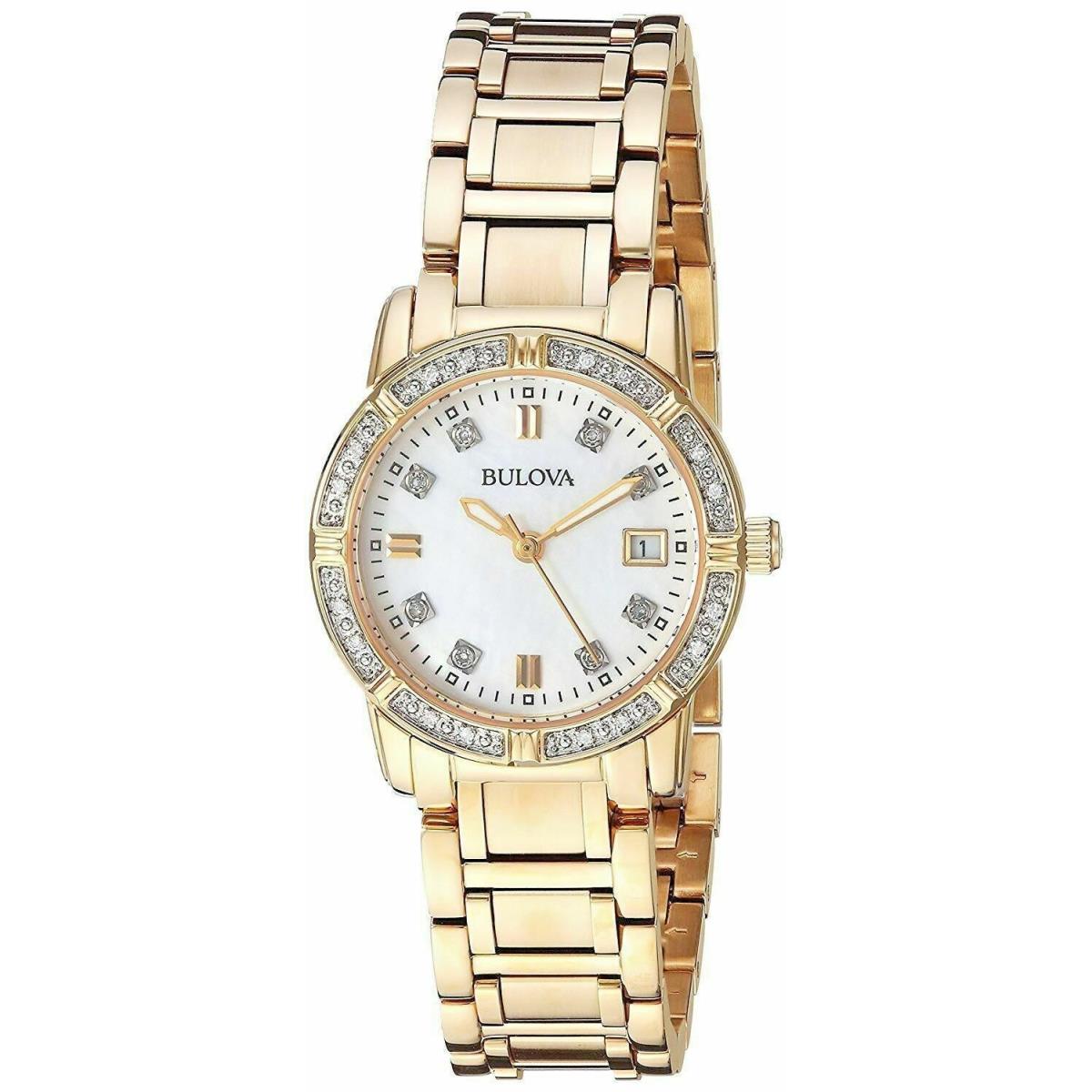Bulova 98R135 Two-tone Woman`s Wristwatch