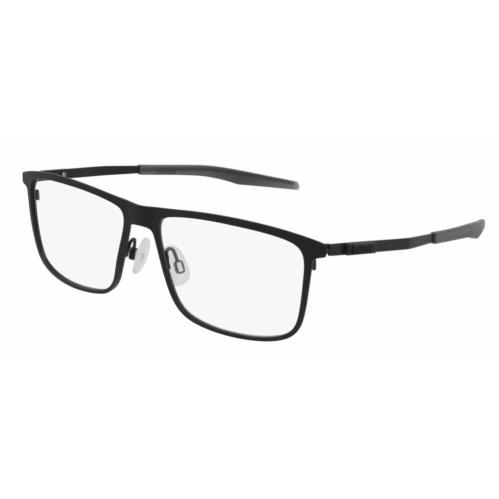 Puma PU 0303O 001 Black Rectangle Men`s Eyeglasses