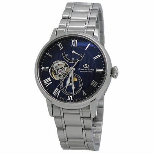 Orient Star RE-AY0103L00B Made in Japan Blue Dial Watch