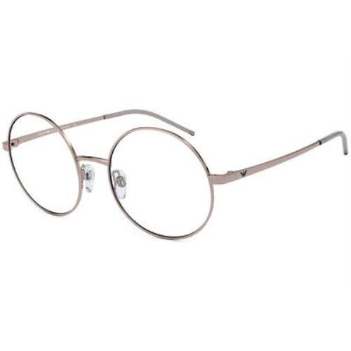 Emporio Armani Rx EA 1092-3167 Eyeglasses Rose Gold 52 mm