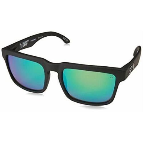 Spy Optic Helm Polarized Flat Sunglasses Matte Black 57mm 673015374861