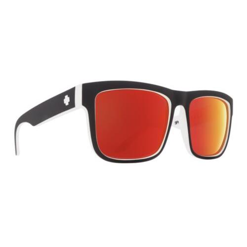 Spy Optic Discord Sunglasses - Whitewall / Hd+ Gray Green Red Spectra Mirr