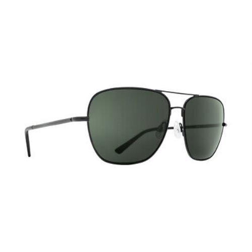 Spy Optics Tatlow Black HD Plus Sunglasses Gray Green Polarized 670000000037