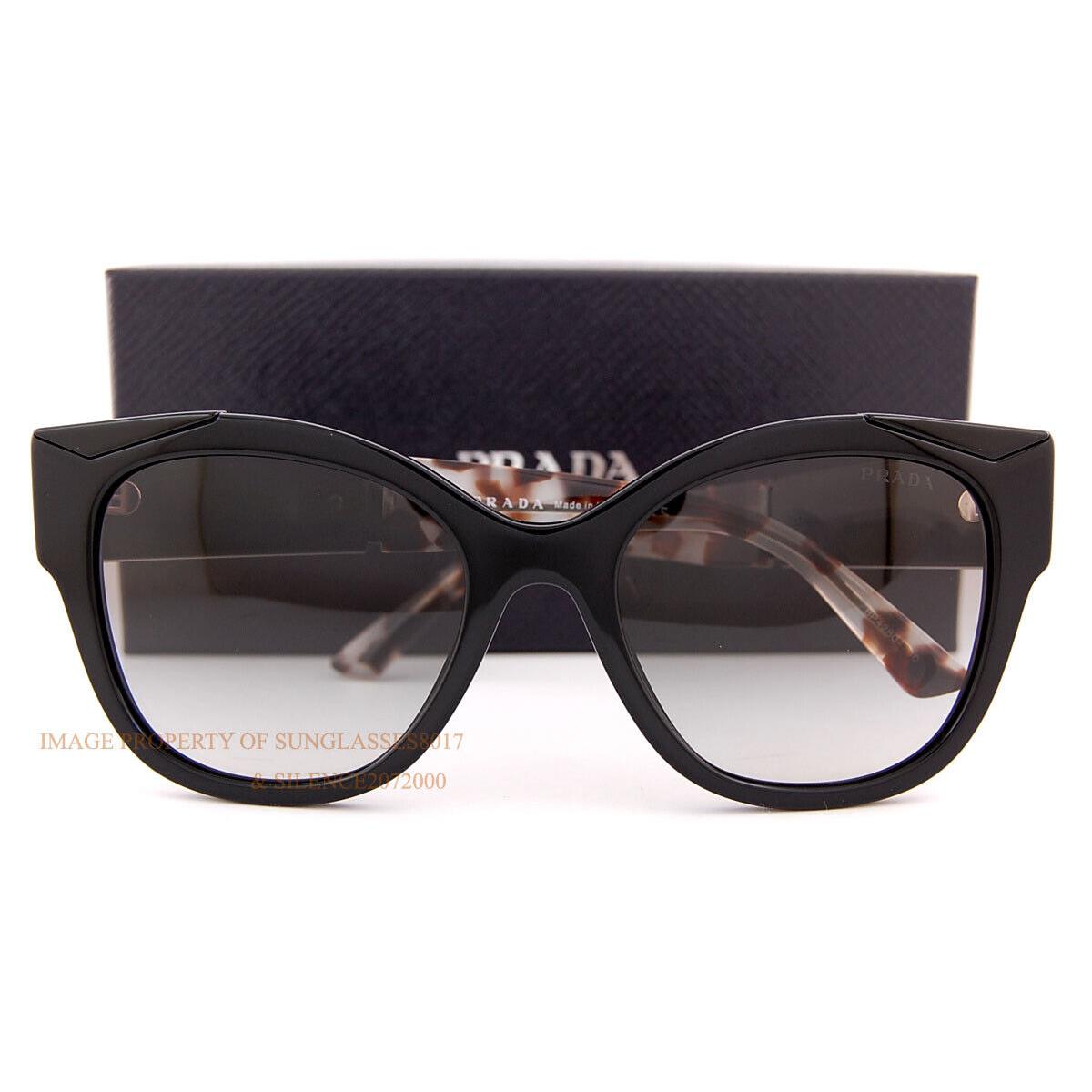 Prada Sunglasses Pr 02ws 1ab 0a7 Blackgrey Gradient For Women 8056597369985 Prada 6777