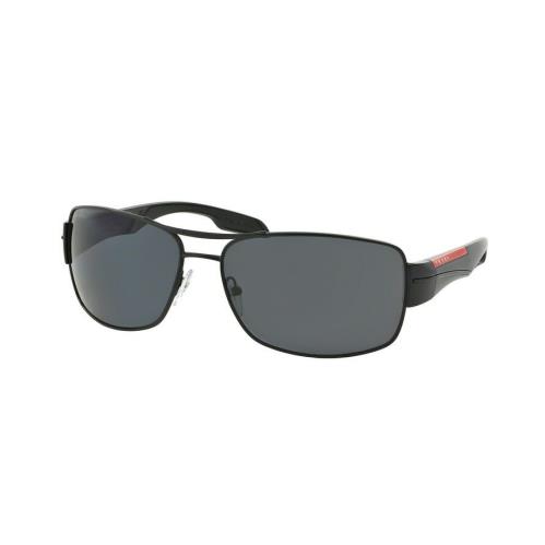 Prada Linea Rossa Sport Sps 53NS Black/grey Polarized 1BO/5Z1 Sunglasses