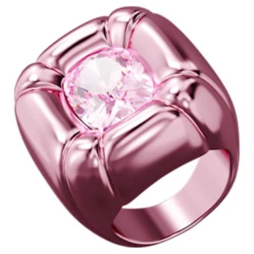 Swarovski Dulcis Cocktail Ring Pink Size 58