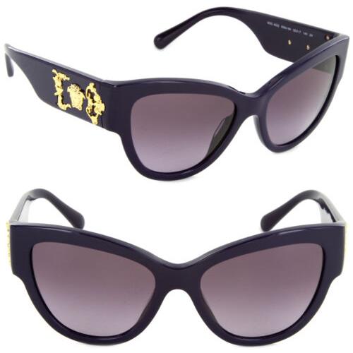 Versace VE4322 50648H Cat-eye Sunglasses Violet / Violet Gradient Lens