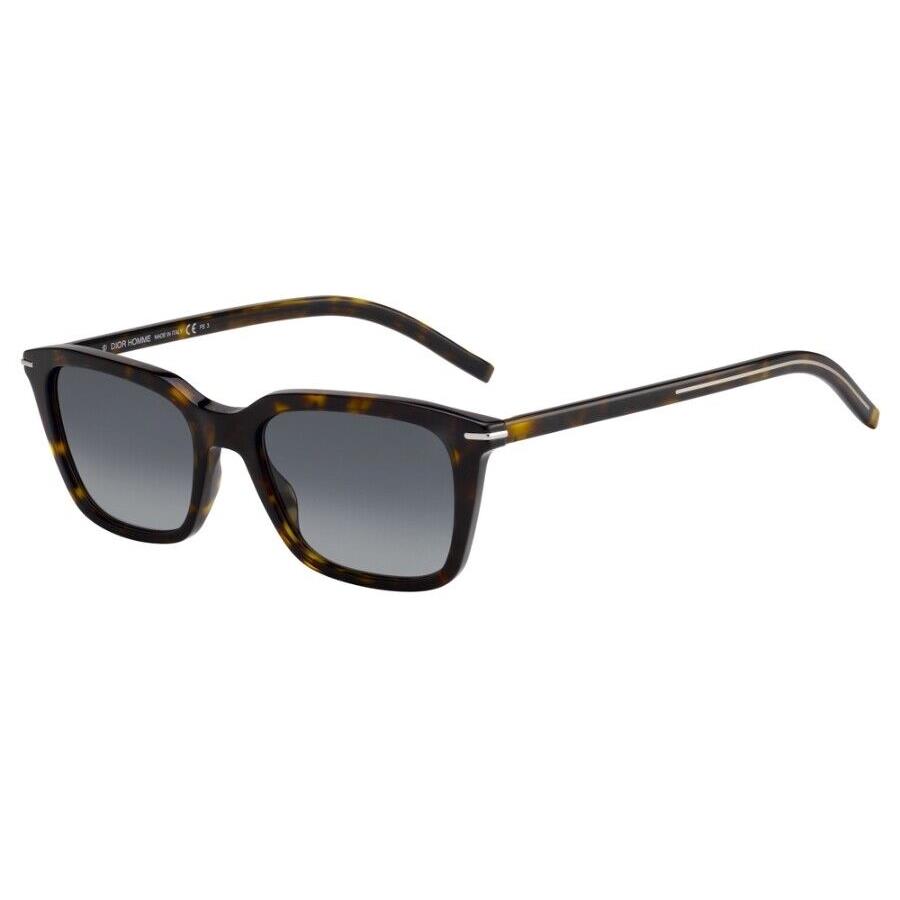 christian dior black tie 53mm sunglasses