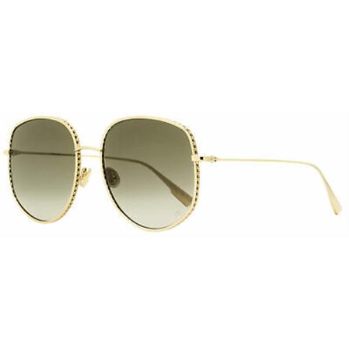 dior 58mm gradient square sunglasses