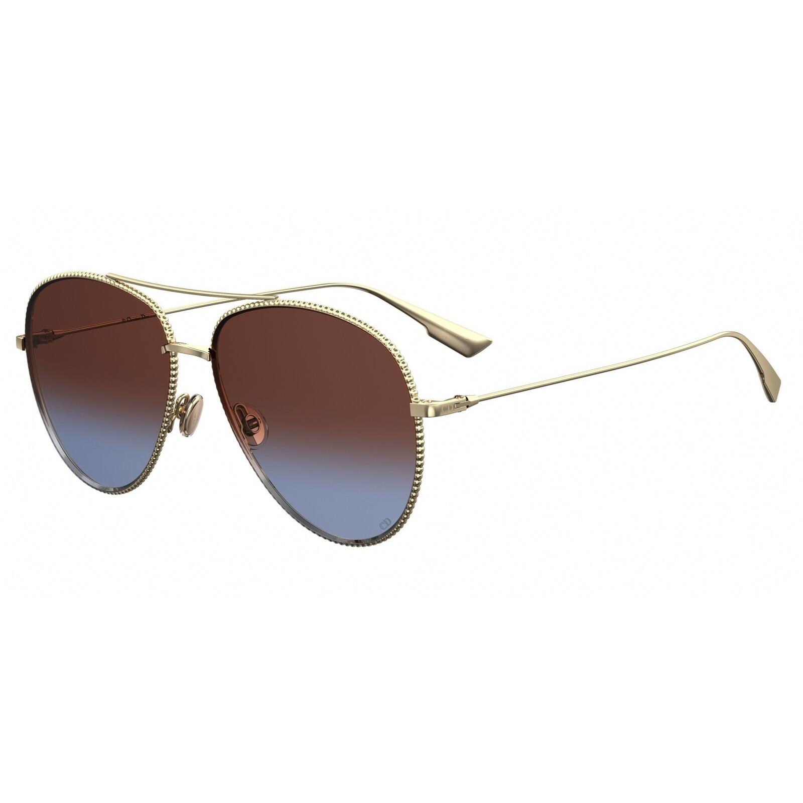 society 3 57mm gradient aviator sunglasses