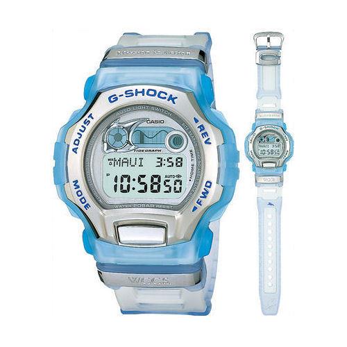Retro 1999 Casio G-shock W.c.c.s. Special DWM100WC-2 Clear Blue Watch Mint