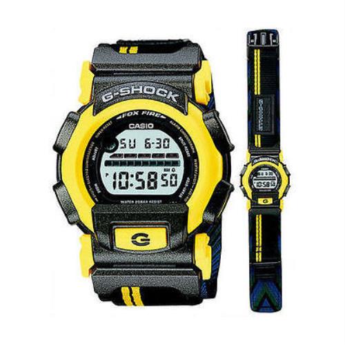 Casio G-shock Ethno G Series 1997 Foxfire Nexax DW003E9CT Black Yellow Watch