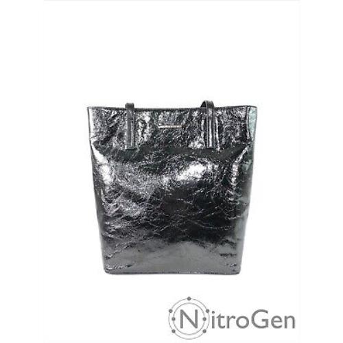 Michael Kors Emry Crinkled Leather Large Tote / Shoulder Bag