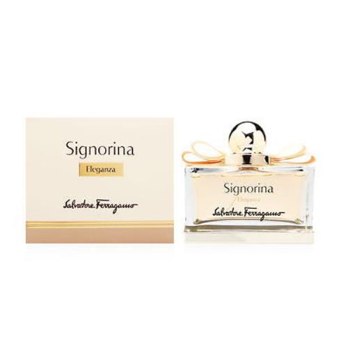 Signorina Eleganza by Salvatore Ferragamo For Women 3.4 oz Eau de Parfum Spray