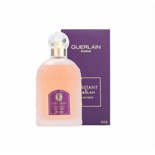 L`instant de Guerlain 3.3 oz Edt Eau de Toilette Spray Womens Perfume 100ml