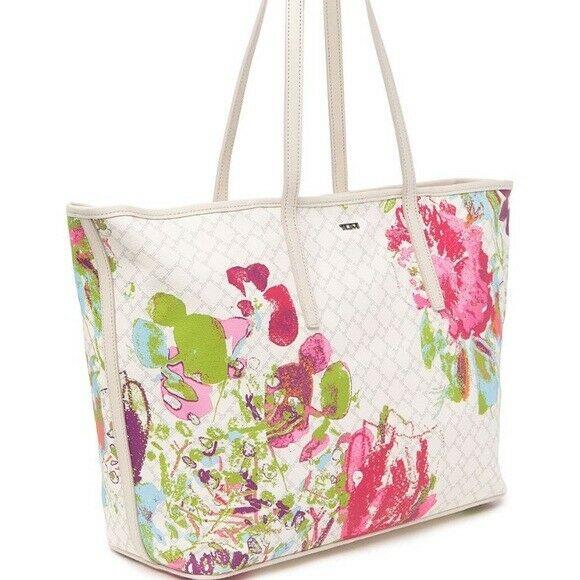 Tumi Everyday Tote Bag with Luggage Strap Floral