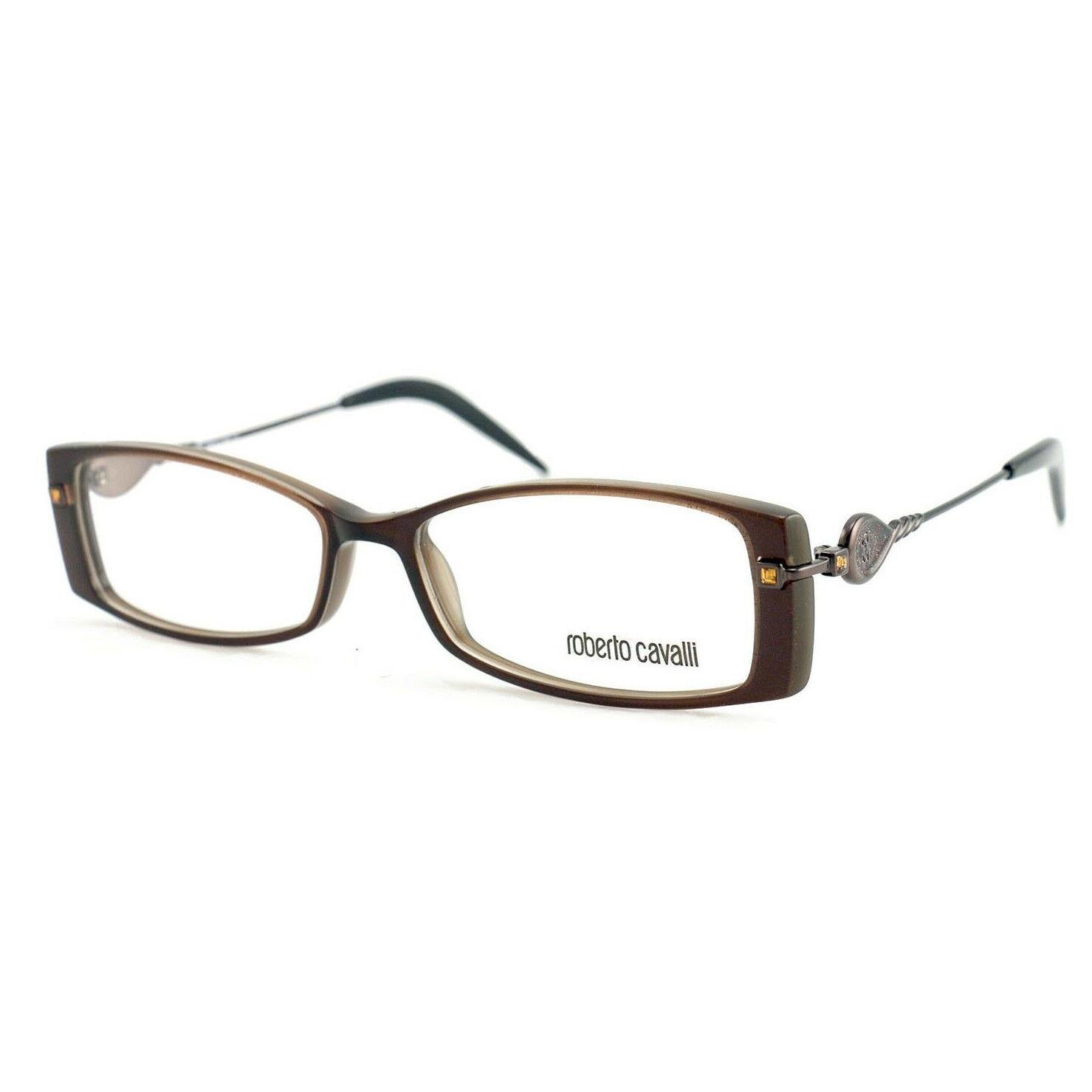 Roberto Cavalli RC636 050 Brown Glitter 53/16/135 Eyeglasses