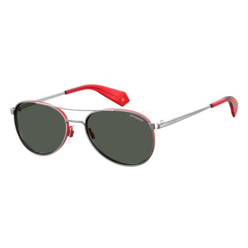 Polaroid Unisex Sunglasses PLD6050S 035J Pink Rectangle Polarized