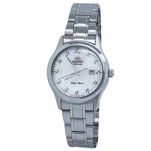 Orient Charlene Mother of Pearl Stainless Steel Ladies Watch FNR1Q004W0