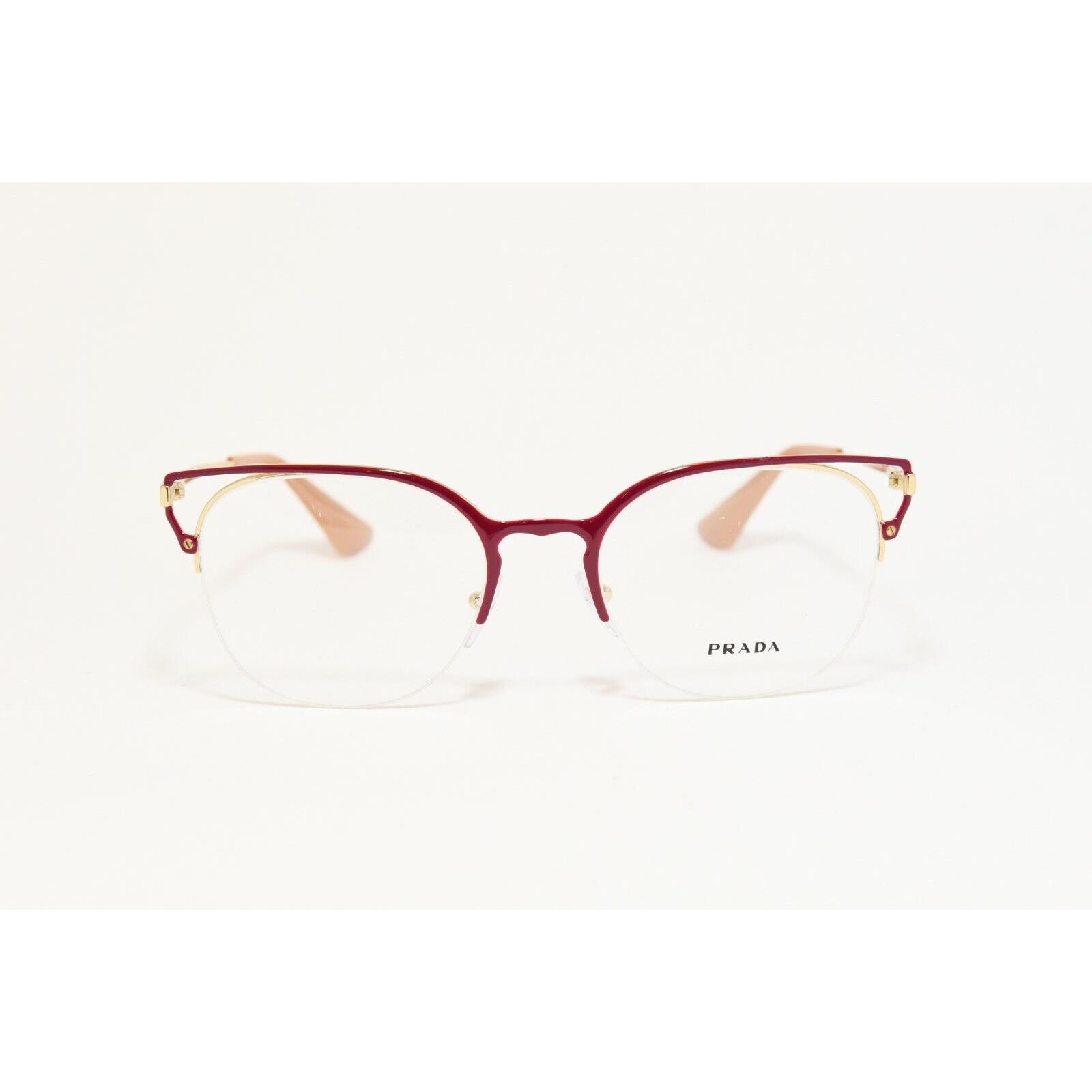 prada red eyeglass frames