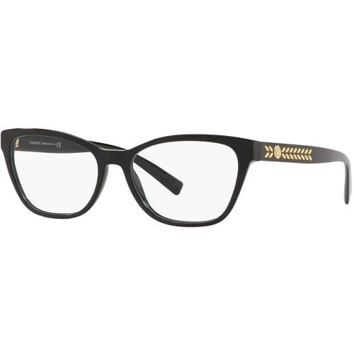 Versace Eyeglasses VE3265 GB1 54mm Black / Demo Lens