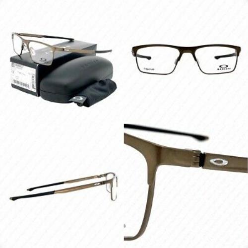 Oakley Cartridge OX51370254 Pewter W/demo Lenses Eyeglasses 5417