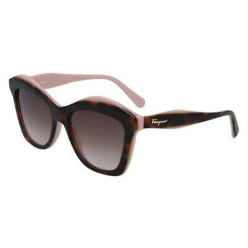 Salvatore Ferragamo SF941S-219-54 Havana Sunglasses | 021743700736