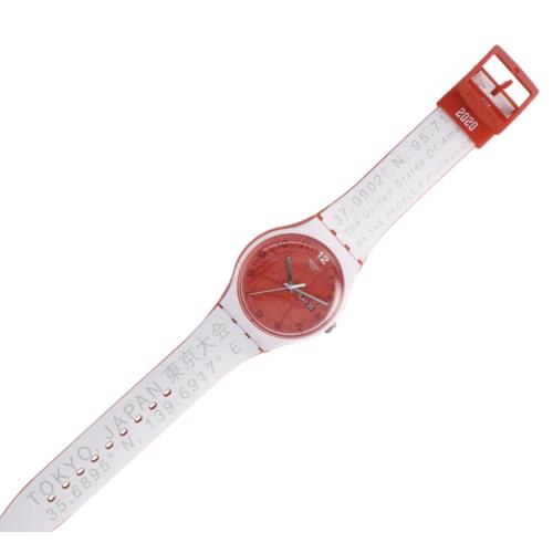 Swatch Olympic Games Japan 2020 One Team One Dream Watch with Case