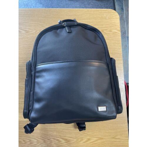 Bric`s Bric`s Business Backpack. Color Black. Leather