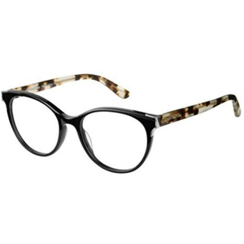Juicy Couture JU176 807 Black Eyeglass 51mm with Havana Temples Juicy Case