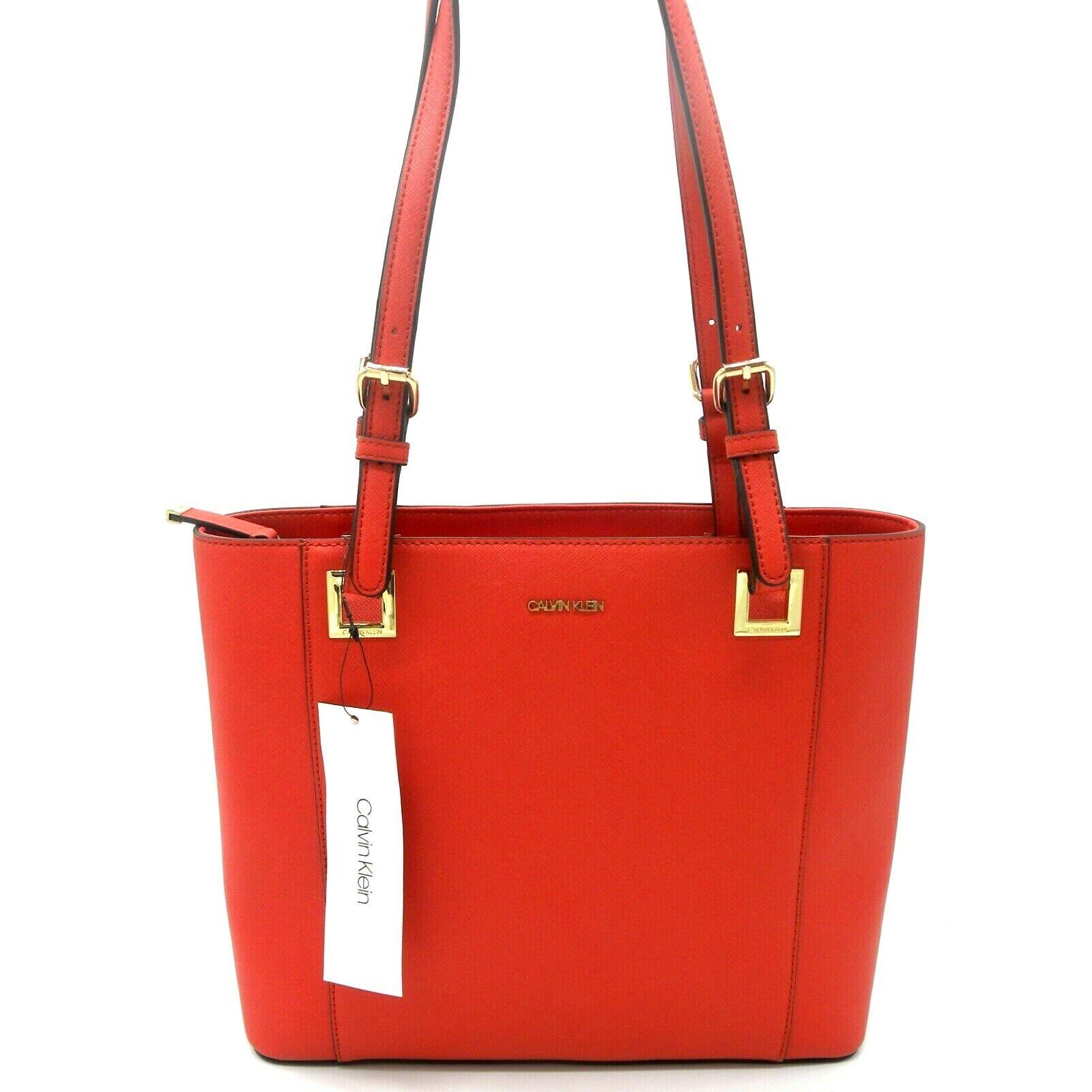 calvin klein burnt orange bag