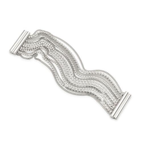 Swarovski 5421826 Fit Stainless Steel Clear Crystal Bracelet