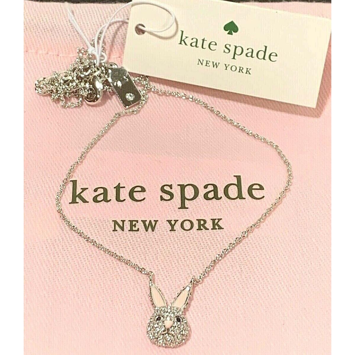 Kate Spade York Make Magic Rabbit Mini Pendant Necklace Kate Spade