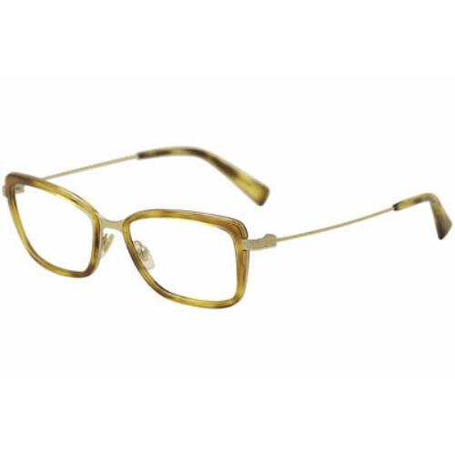 Versace Women`s Eyeglasses VE1243 1400 Gold/havana Full Rim Optical Frame 52mm
