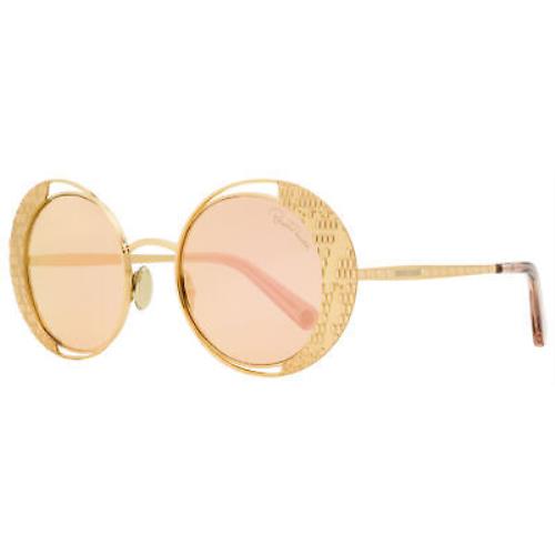 Roberto Cavalli Round Sunglasses RC1126 33G Gold/pink 53mm 1126