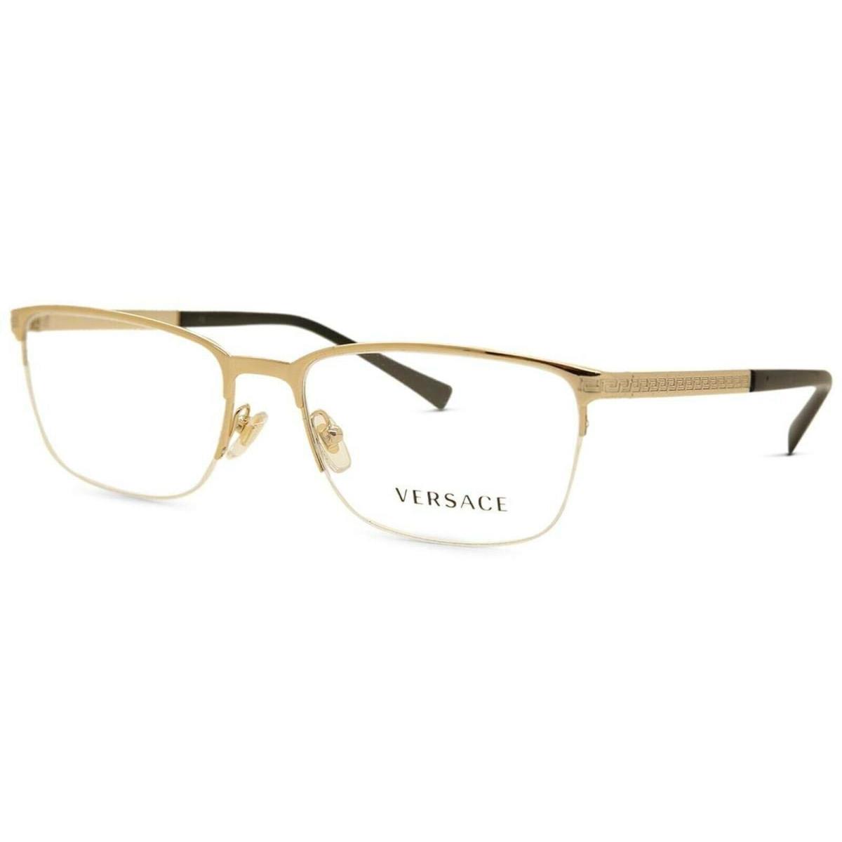 versace mens gold frames