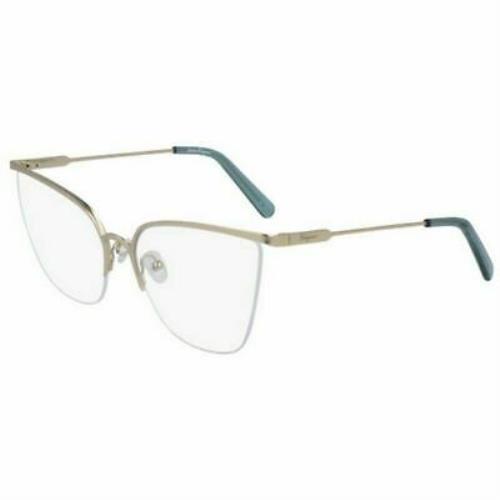 Salvatore Ferragamo SF2197-760 Gold Eyeglasses