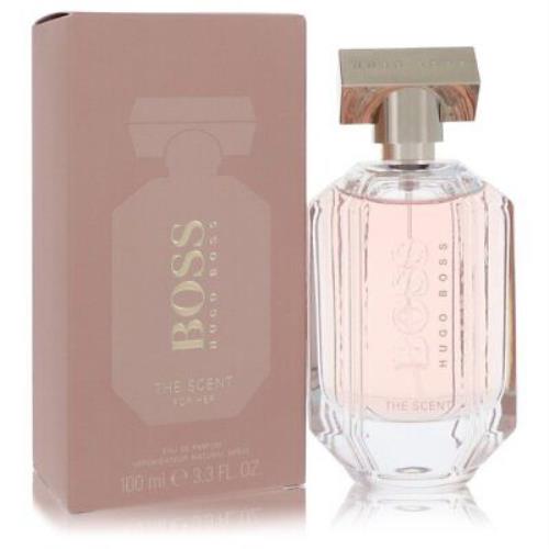 Boss The Scent by Hugo Boss Eau De Parfum Spray 3.3 oz For Women