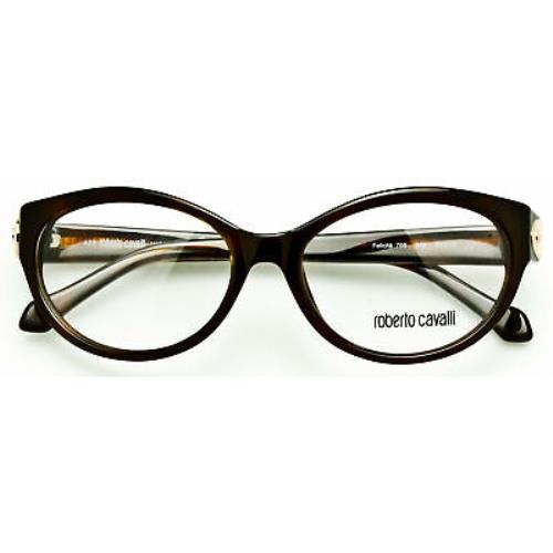 Roberto Cavalli 769 052 Felicite Eyeglass Frame Havana 53mm Case/cloth