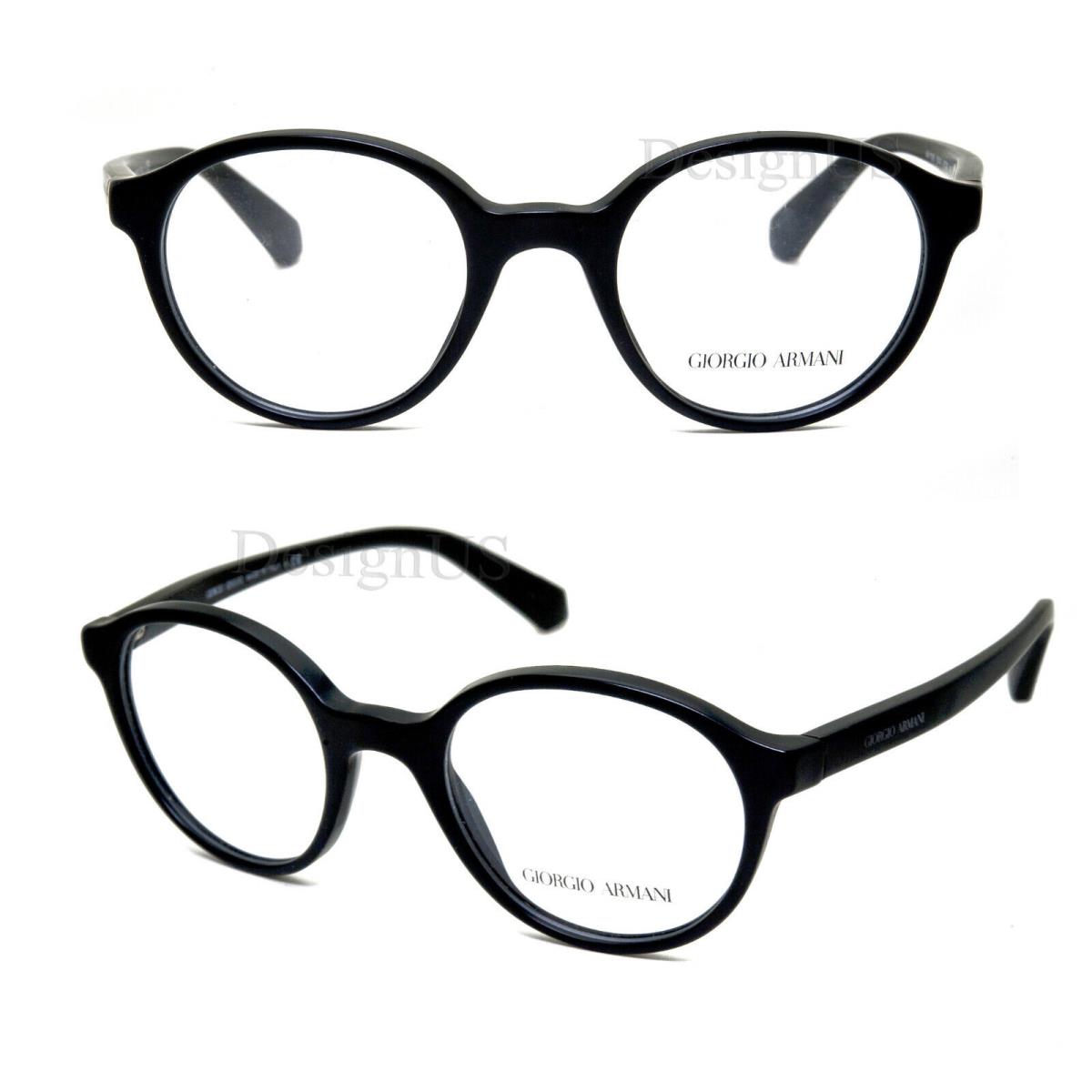 Giorgio Armani AR 7095 5042 Matte Black 47/20/140 Eyeglasses Made Italy